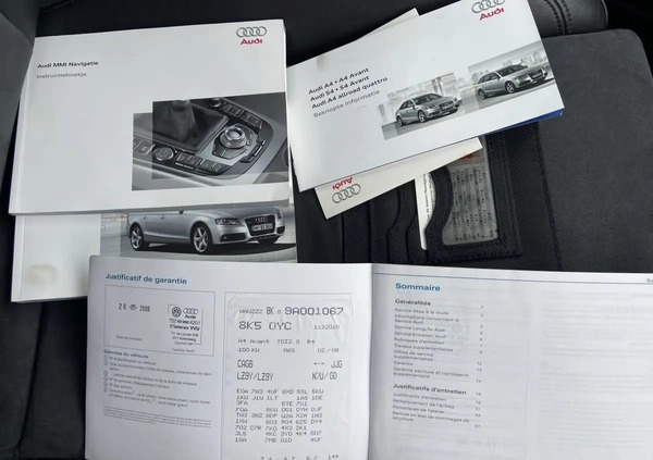 Audi A4 cena 34900 przebieg: 200000, rok produkcji 2008 z Sulejów małe 781